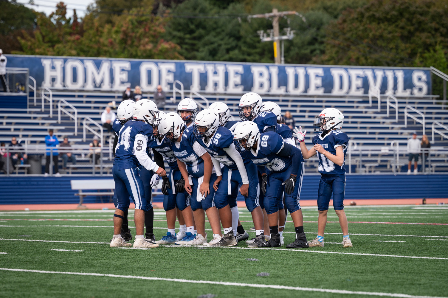  The Blue Devil JV fielded several talented players. (Darin Reed photo.)  