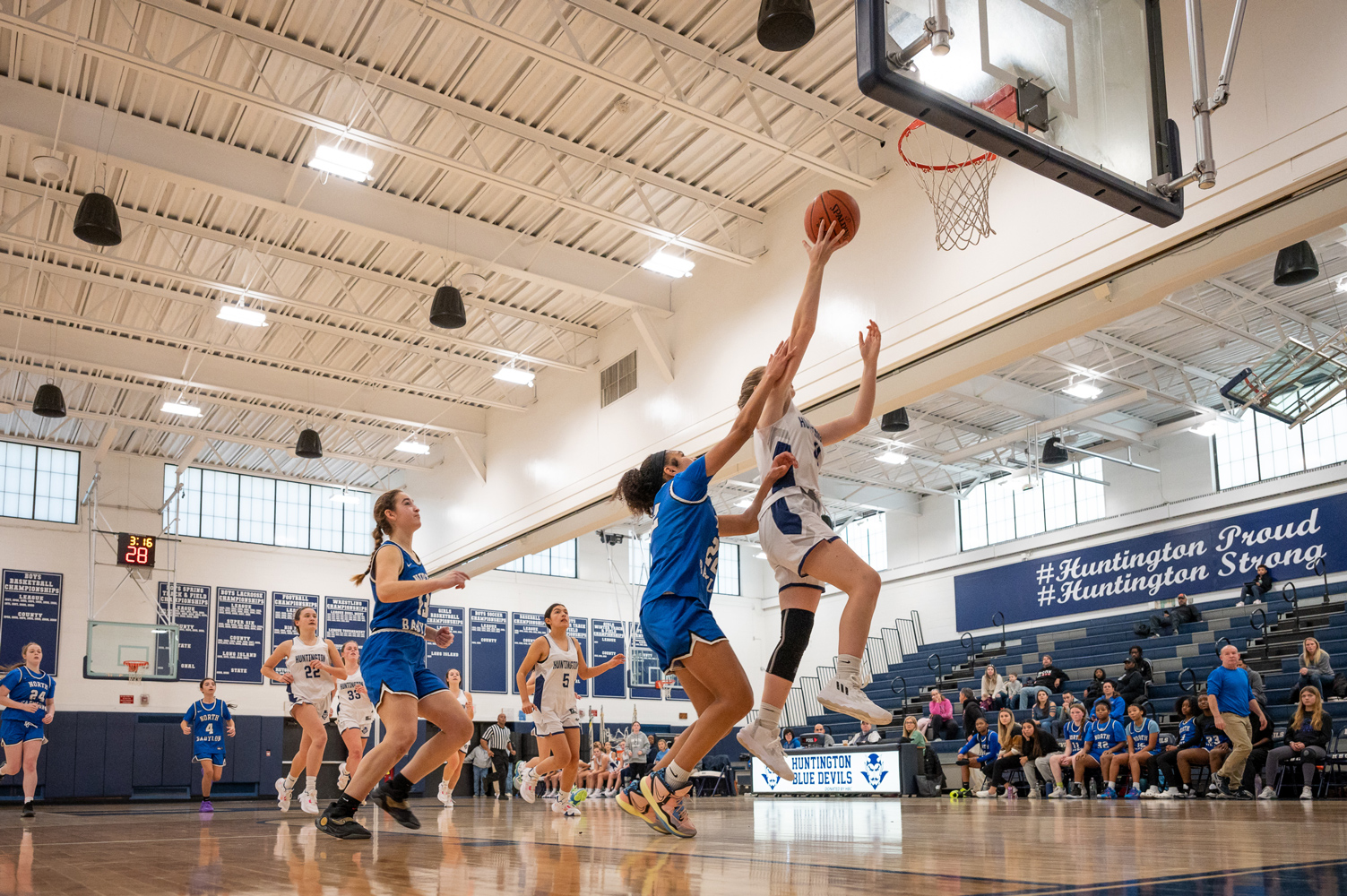  Lauren Donaghy had a career best 26 points on Saturday. (Darin Reed photo.)  