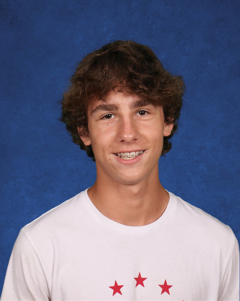  Huntington High School sophomore Gavin Deegan.  