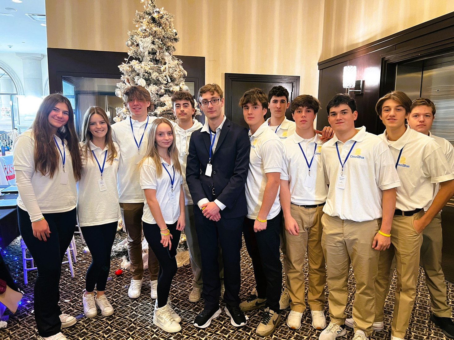  The Huntington business students were on top of their game at the conference.  