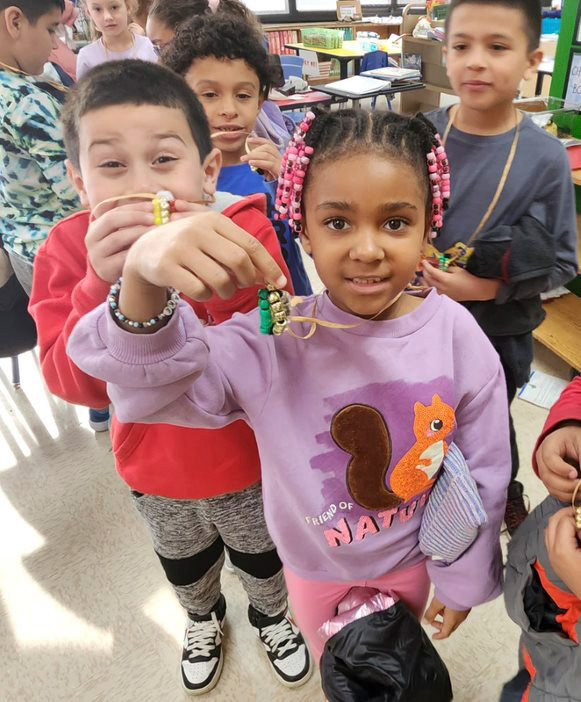 Washington Primary students celebrate Native American Heritage Month.