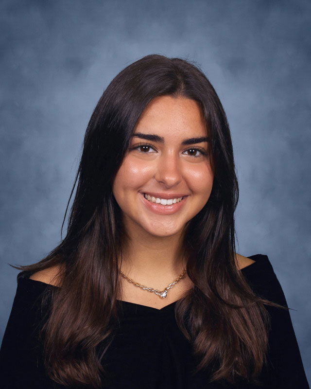 Huntington High School senior Nina Varvatsas.