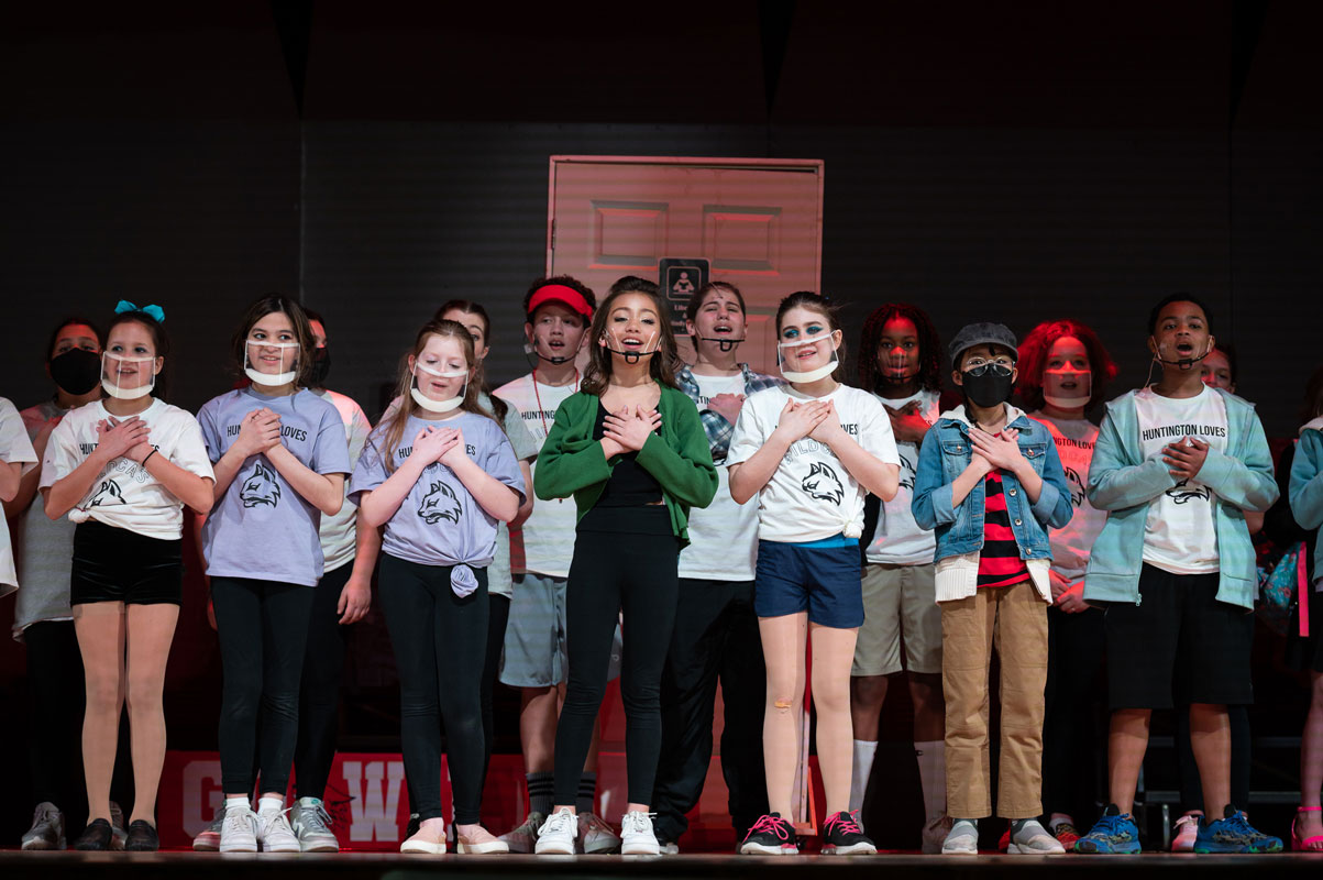 Woodhull's drama club members were magnificent last weekend. (Darin Reed photo)