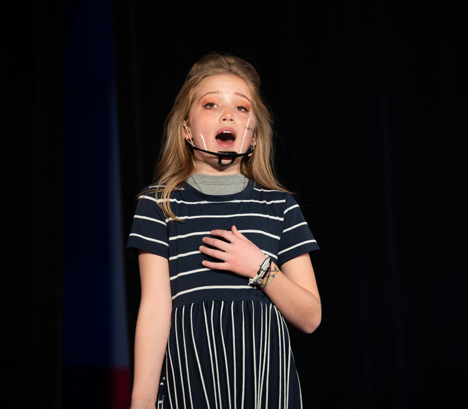 Jack Abrams STEM Magnet School actors and stage crew members were exceptional during the musical performances. (Darin Reed photo.)