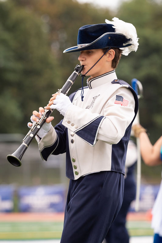 The Huntington Blue Devil marching band is beginning to prep for next year. (Darin Reed phot (5)