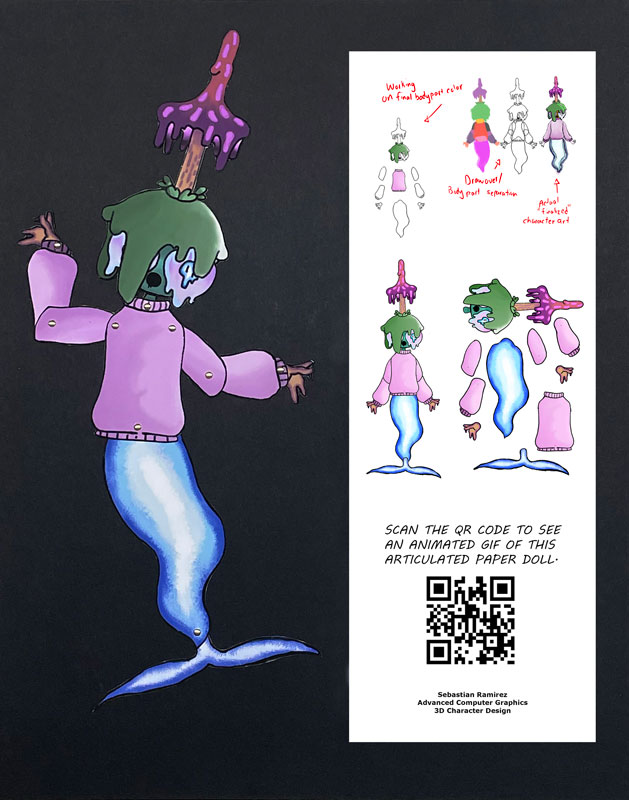 Sebastian Ramirez won an award for this piece of artwork.