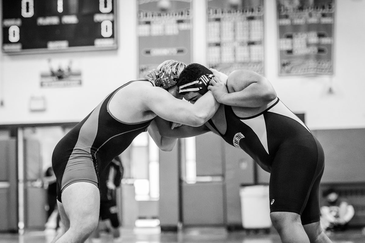 The action was fierce at the league tournament. (Darin Reed photo.)