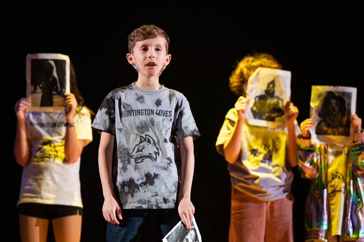 Woodhull School actors shined in the production. (Darin Reed photo