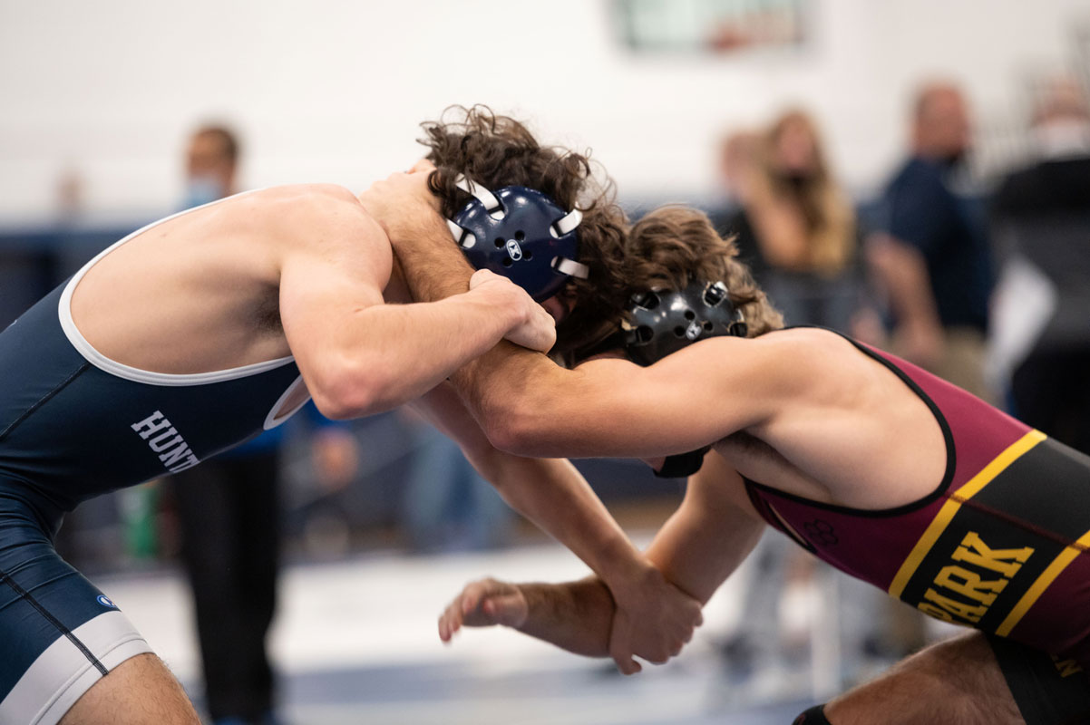 The Huntington wrestling team entered 2022 with a 10-2 record. (Darin Reed photo)