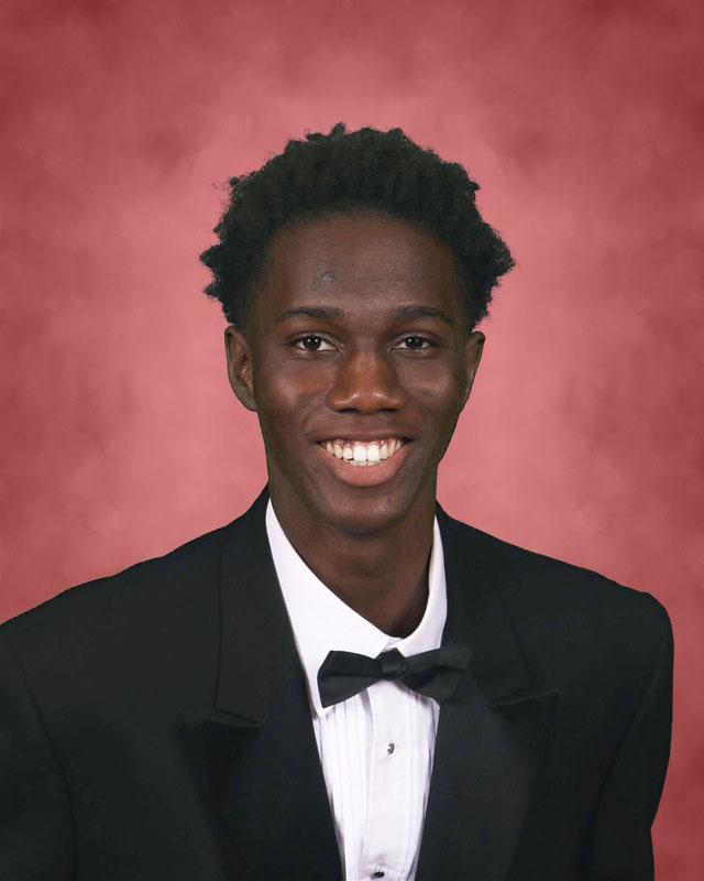 Huntington High School senior Quincy Chery.