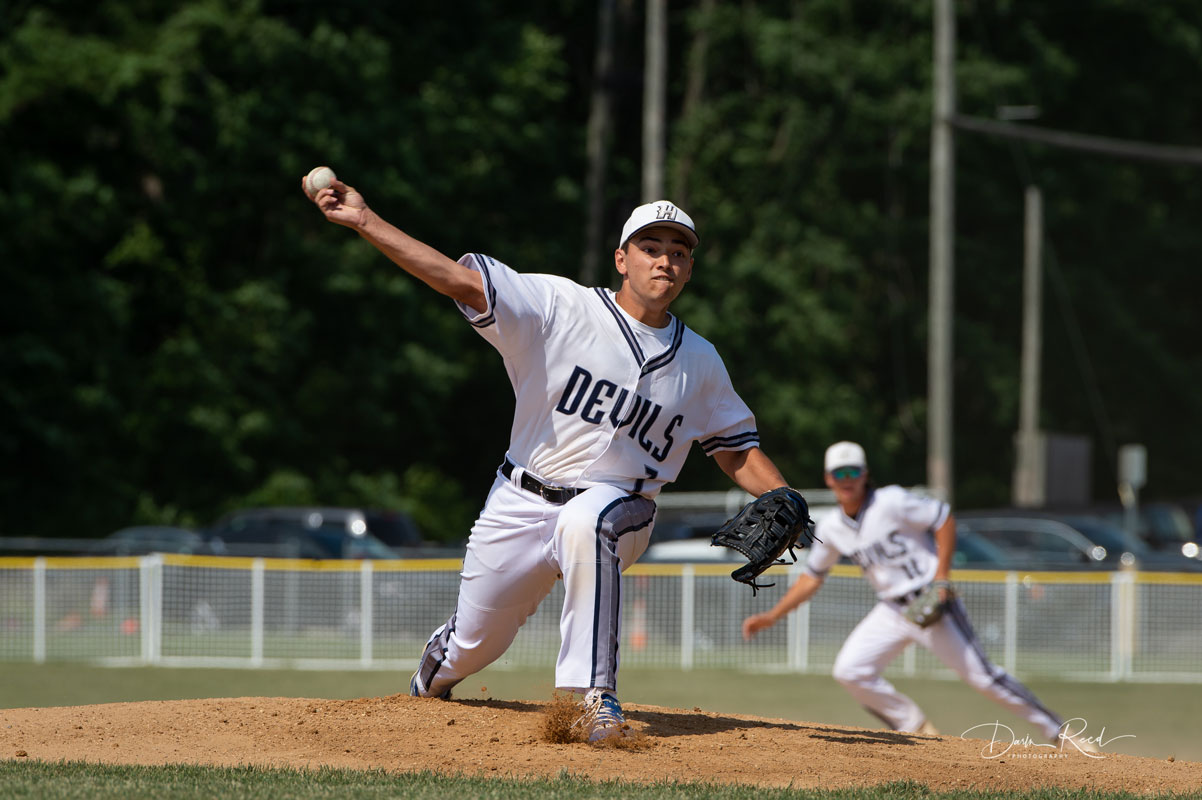 Kyle Colleluori in the county championship game. (Darin Reed photo.)