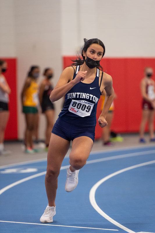 Olivia Conte won a pair of gold medals at the league championships (Darin Reed photo)