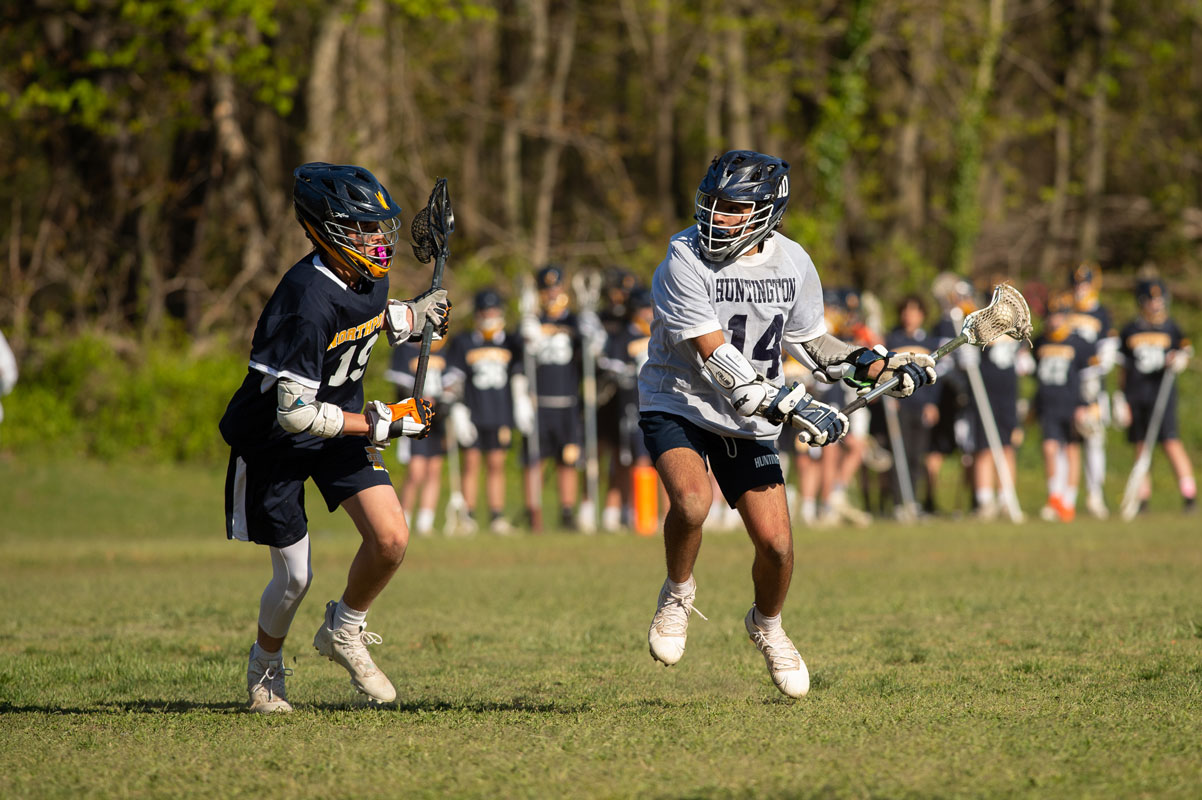 Finley boys' lacrosse players wore their uniforms with pride. (Darin Reed photo)
