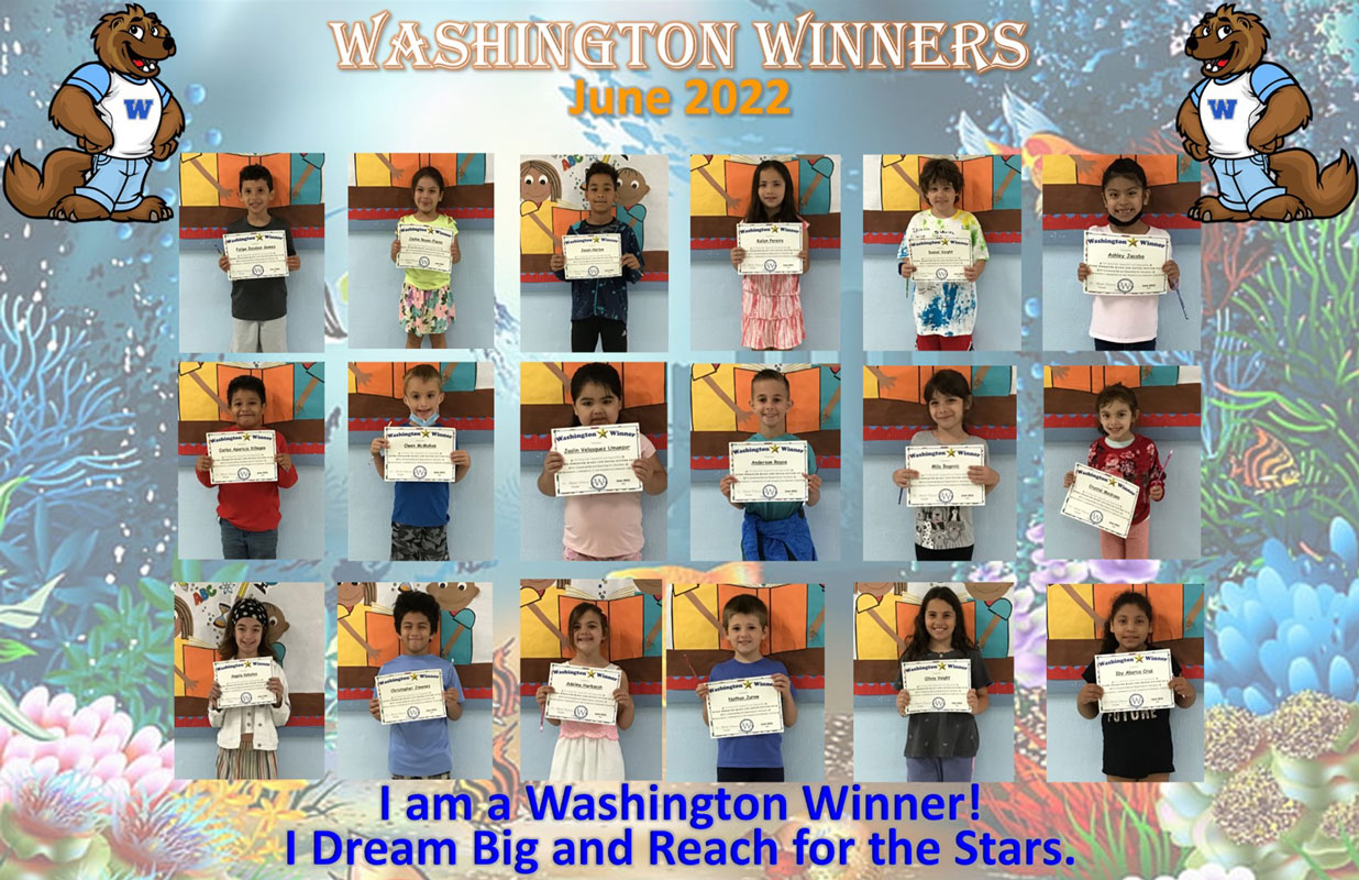 June's Washington Ways Award recipients are a fabulous bunch of youngsters. 