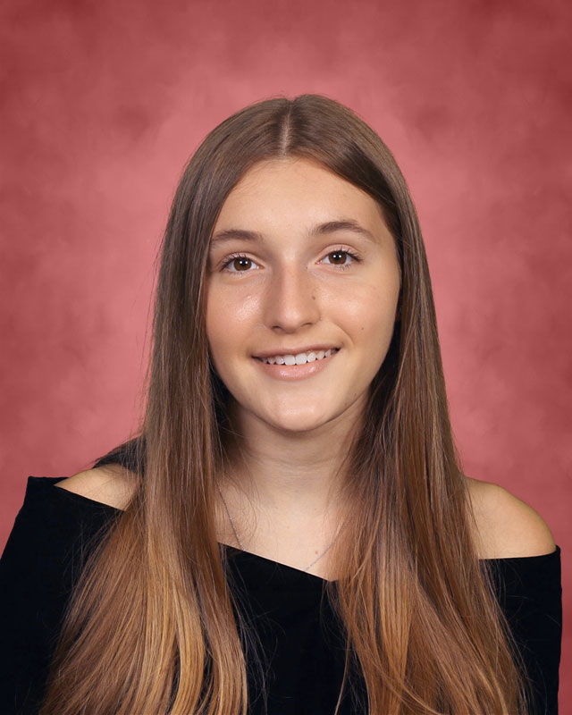 Huntington senior Kianna Criscuola is headed to Colgate University