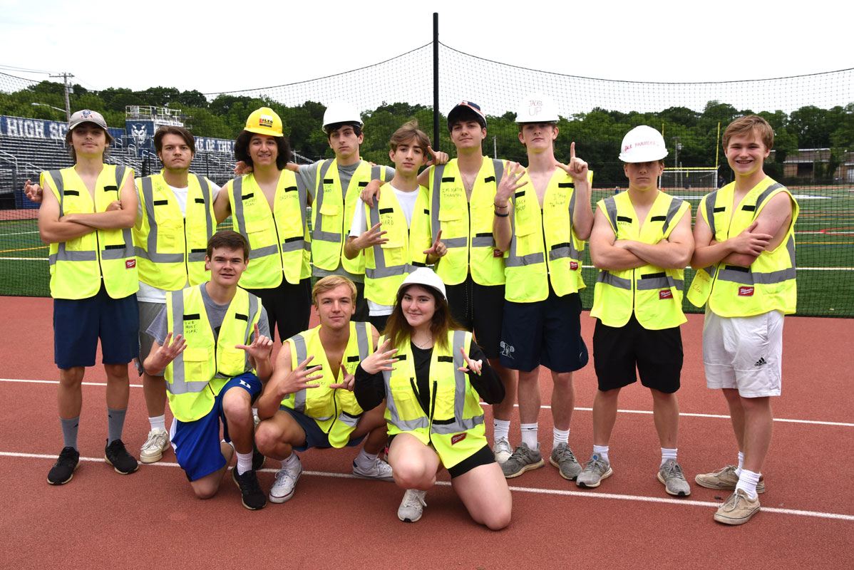 These seniors were ready for anything.