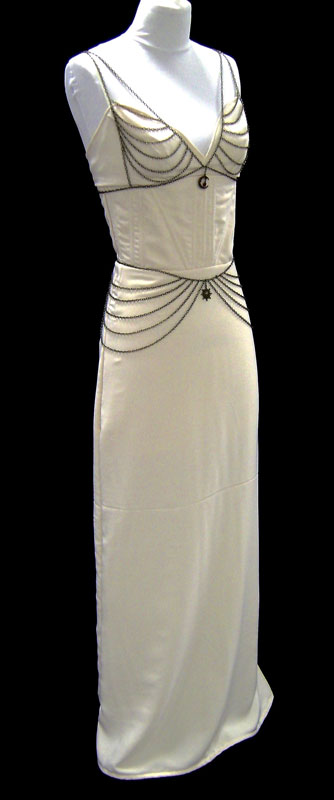 Aria Hannah's beautiful sewn garment is on display at High Arts Showcase XVIII.