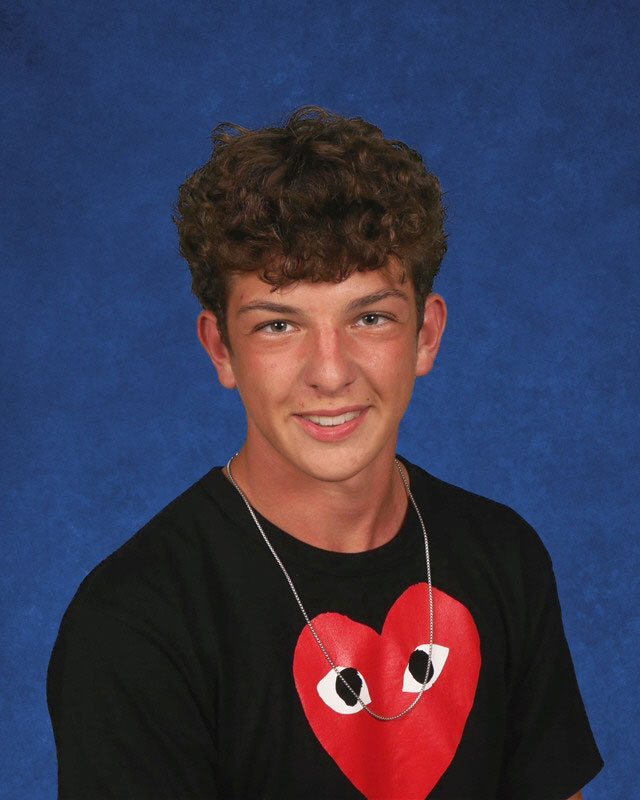 Huntington High School junior Roman Borovica.