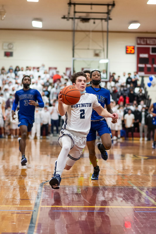 Dylan Coleman played a great game against Copiague. (Darin Reed photo)