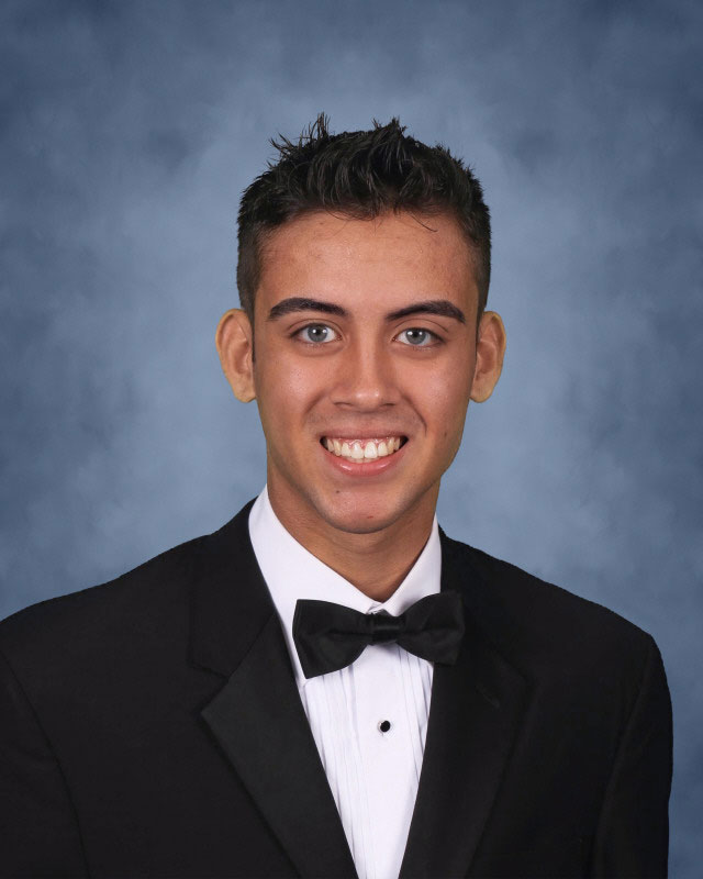 Huntington senior Collin Garcia is headed to Farmingdale State College 