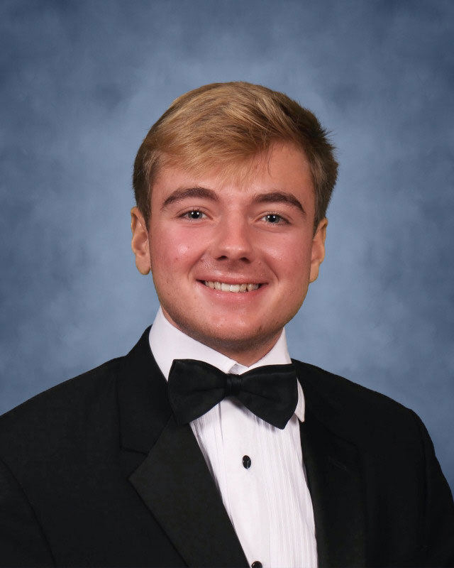 Huntington High School senior Matthew Lange 