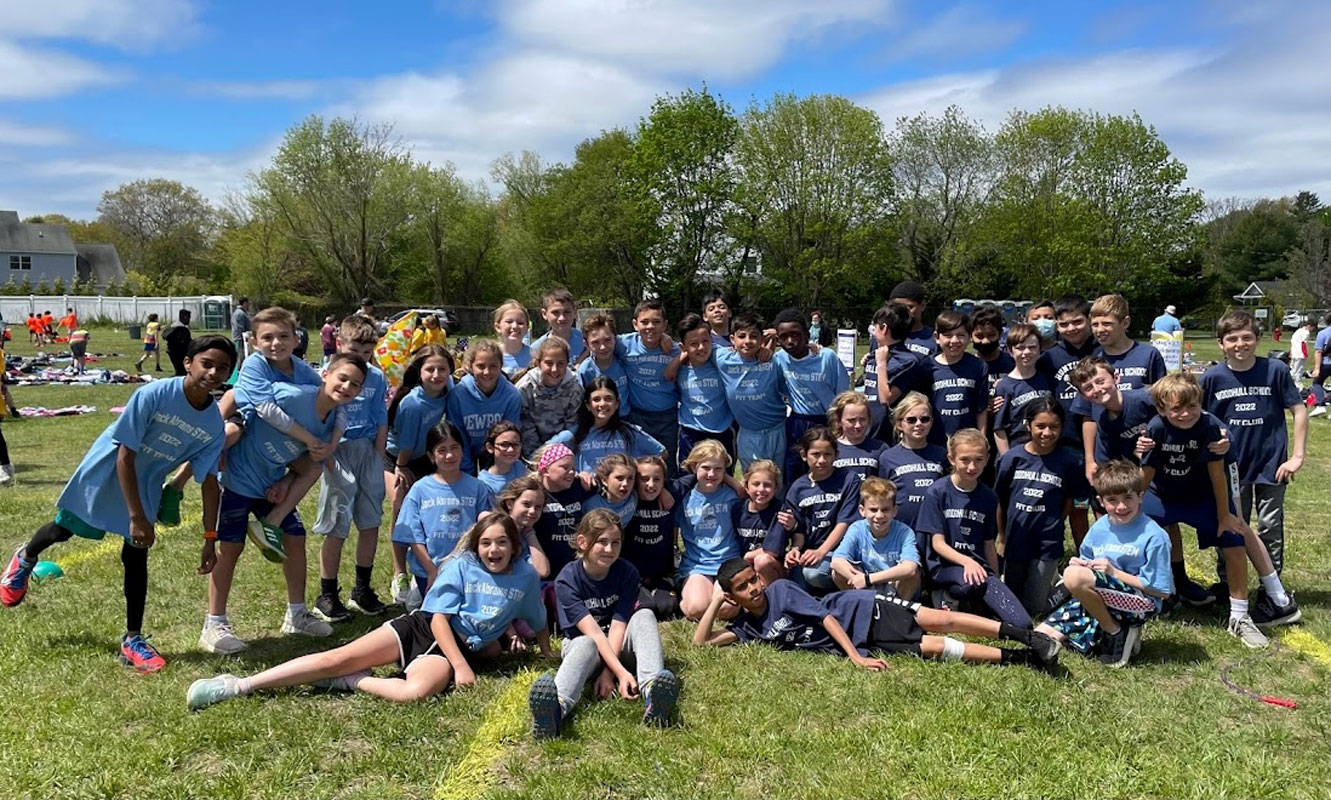 Woodhul and Jack Abrams STEM fourth and fifth graders performed impressively at the Suffolk Fit Club contest