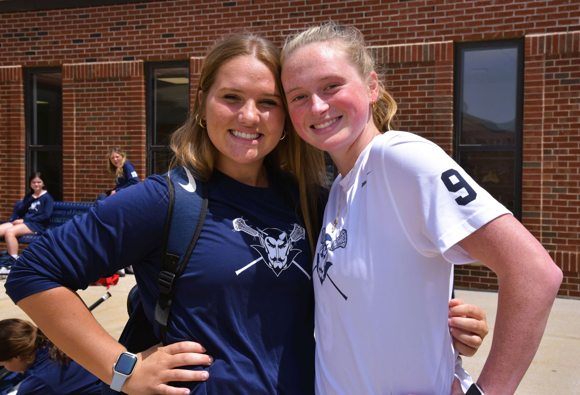 Gianna Forte and Gretel Cassell scored two goals each in Wednesday's playoff game.
