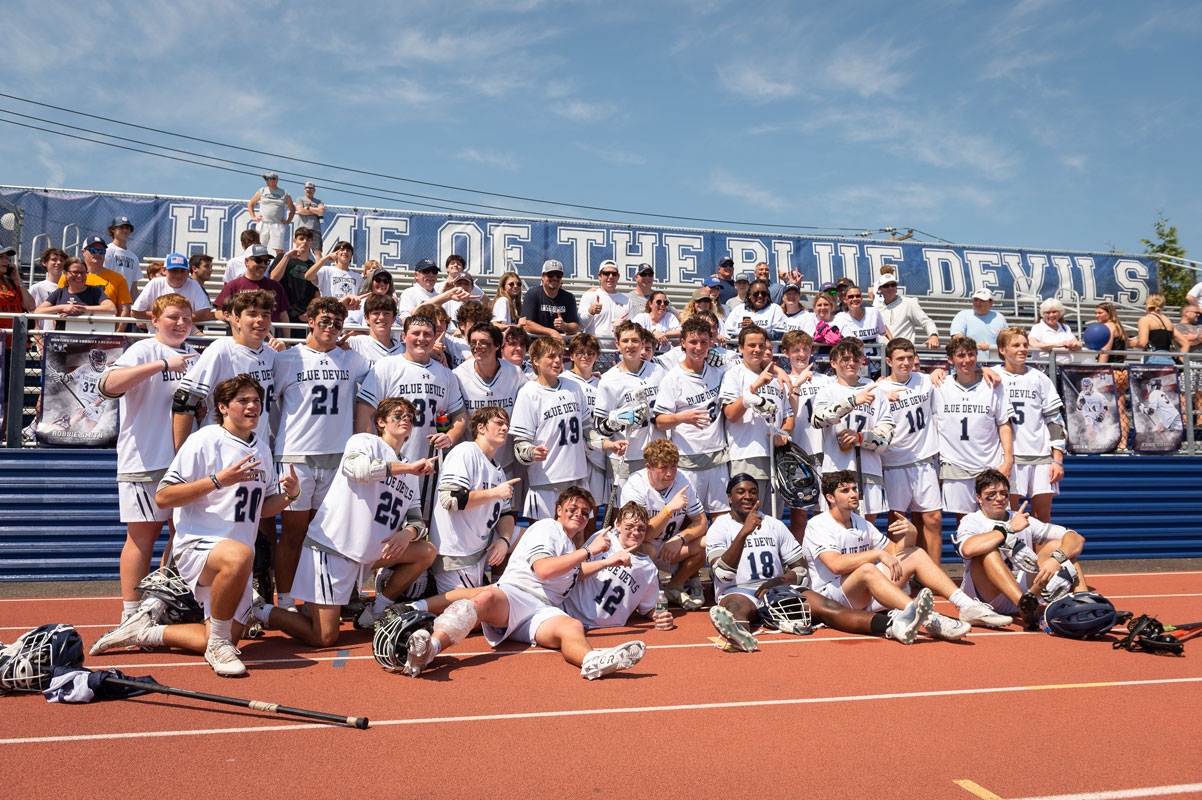 The Blue Devils are headed to the Suffolk Final Four at Northport. (Darin Reed photo.)
