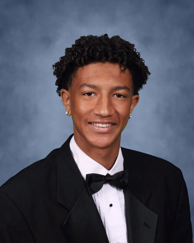 Huntington High School senior Clayton Ward
