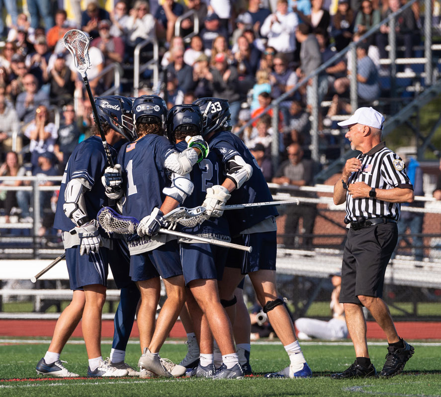 Huntington scored early, but Northport quickly rallied. (Darin Reed photo.)