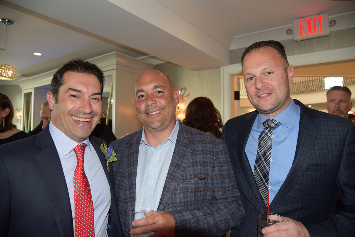 Dr. James Paci with Angelo Abbatiello and Frank Carino.