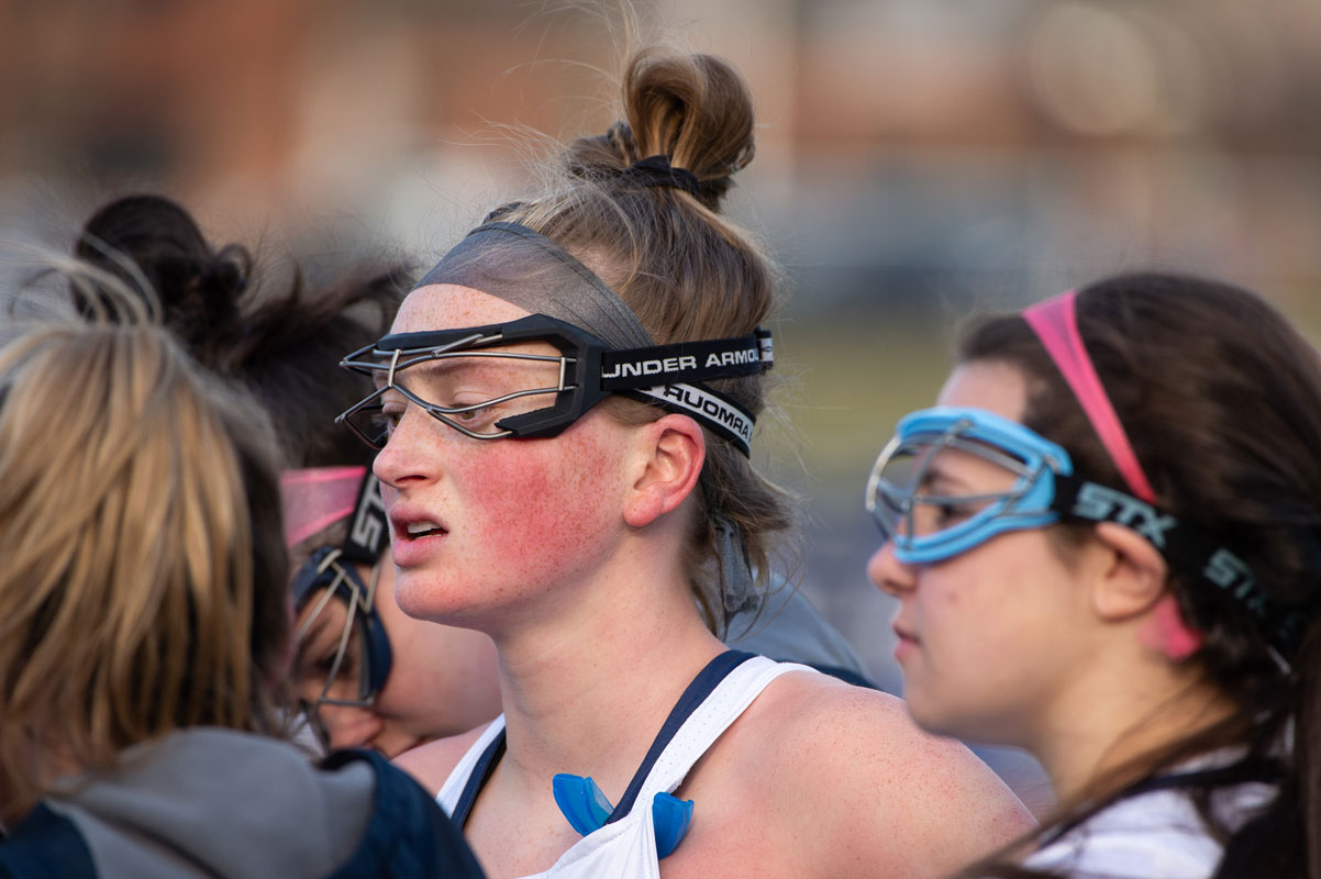 Gretel Cassell is one of the Blue Devils' team leaders. (Darin Reed photo.)