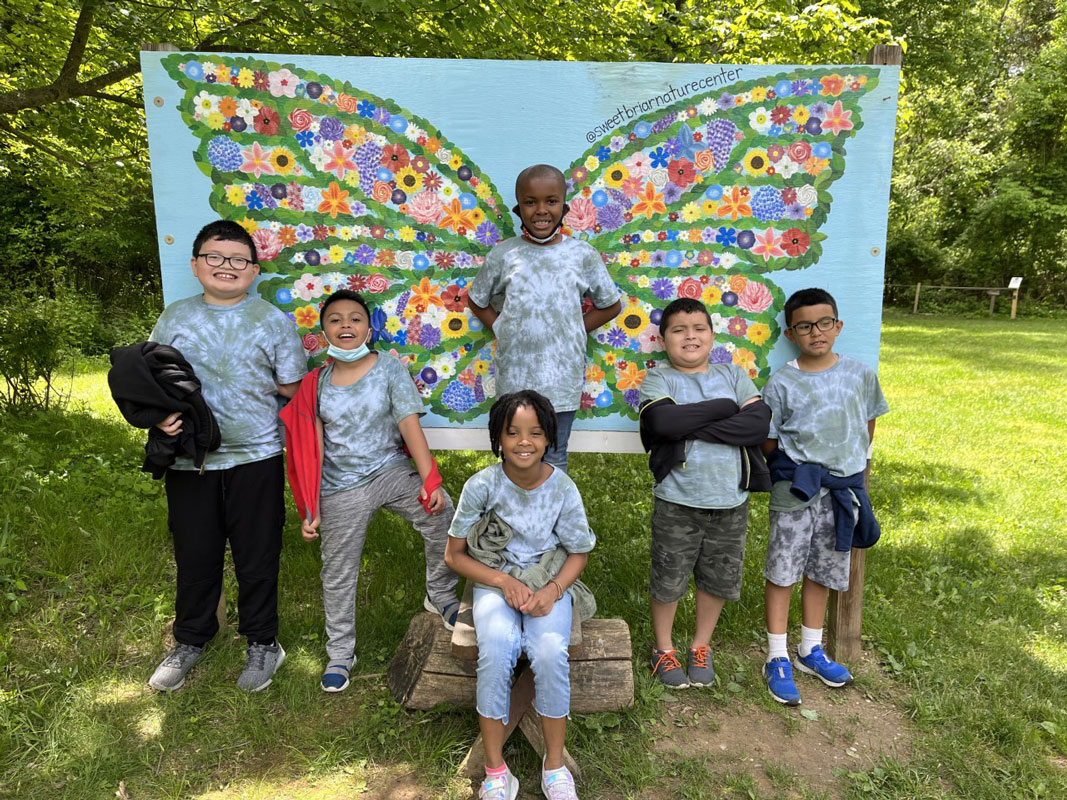 The Southdown students learned all about butterflies.