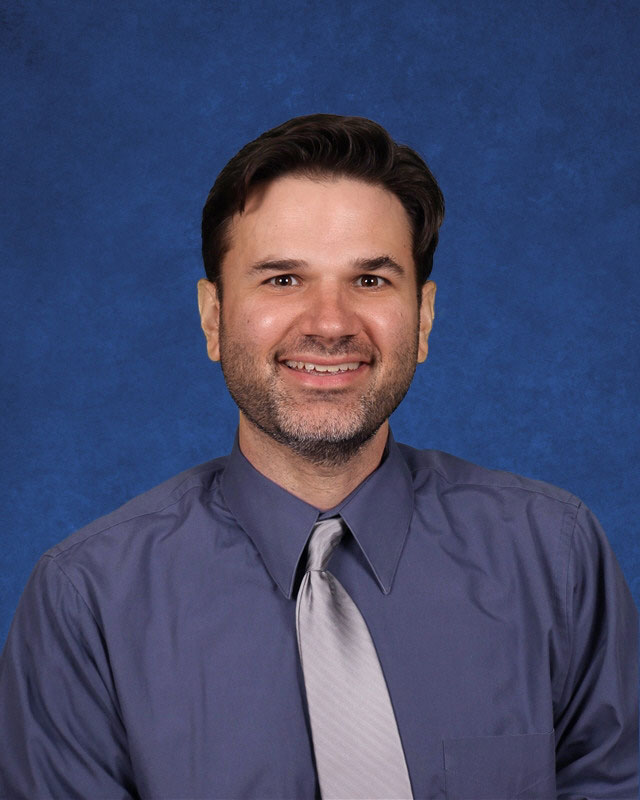 Huntington High School Mathletes club faculty advisor Keith Mattis.