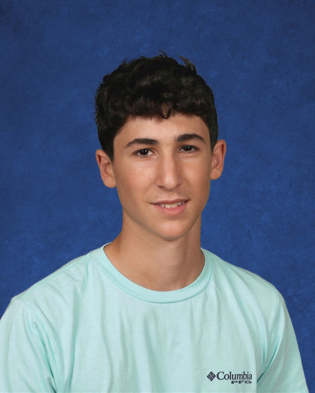 Huntington High School senior Matthew Gerardi.