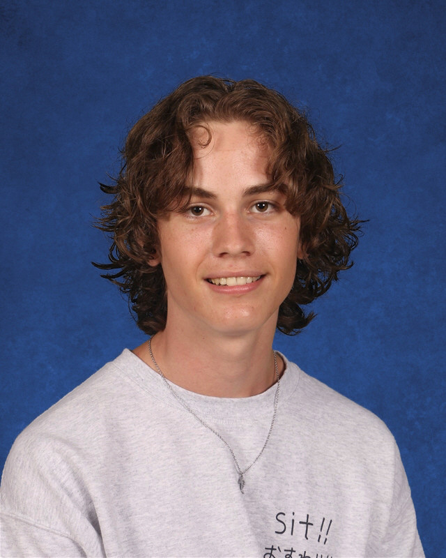    Huntington High School senior Liam Tucker.    