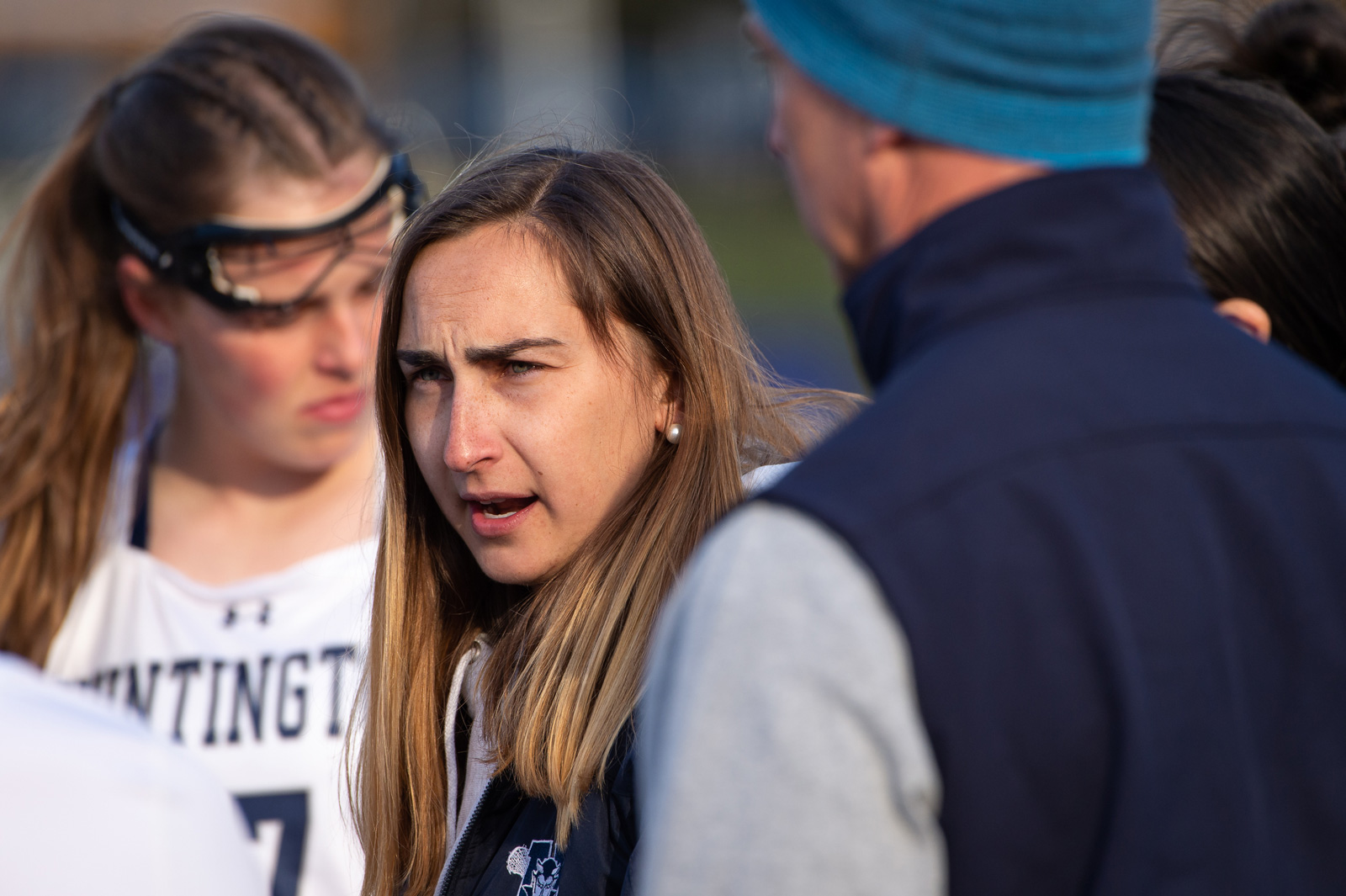  Blue Devil alum Katie Reilly is the new Huntington girls' lacrosse varsity head coach. (Darin Reed photo.)  