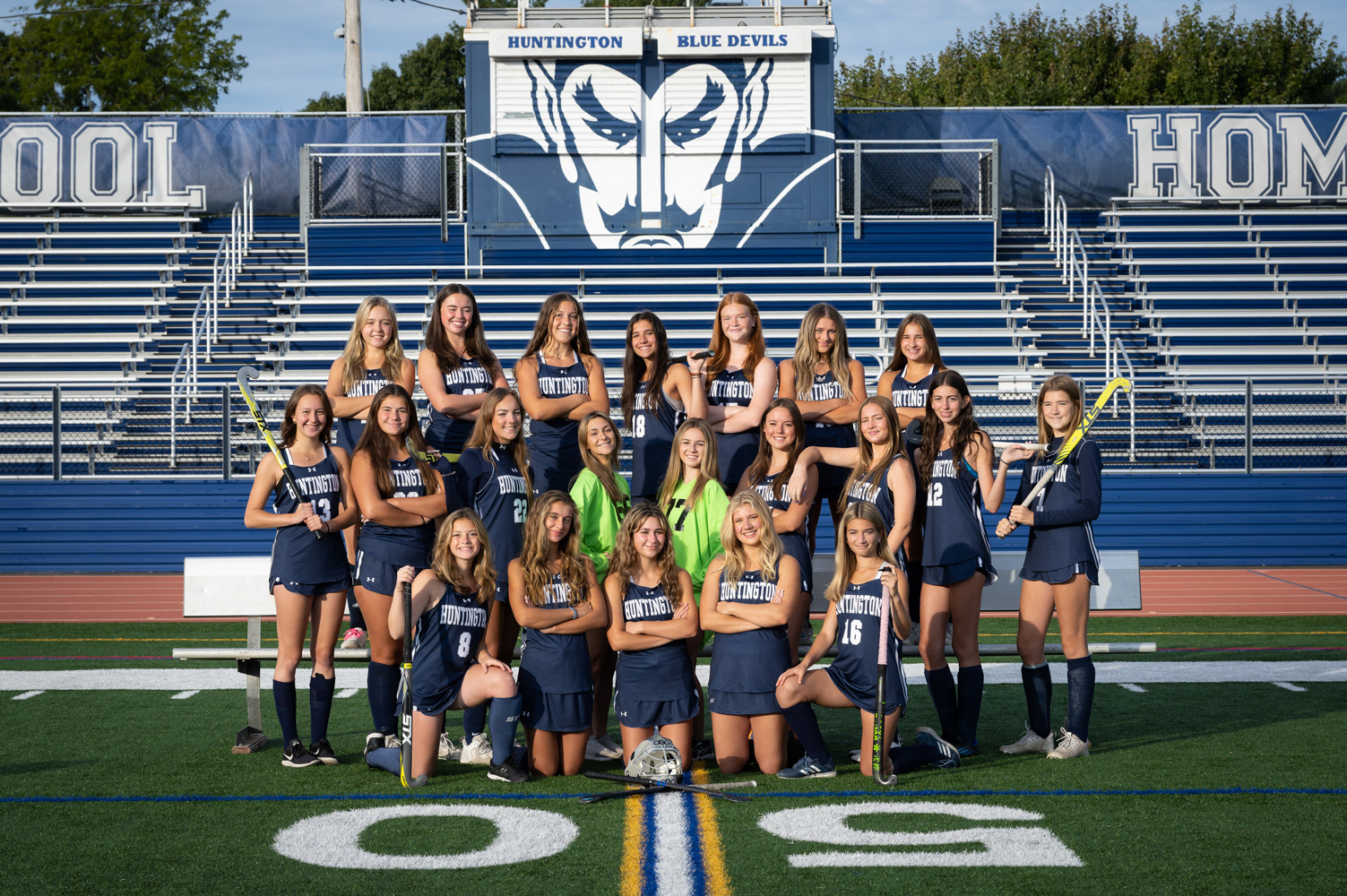 The Blue Devil field hockey team improved to 10-3. (Darin Reed photo.) 