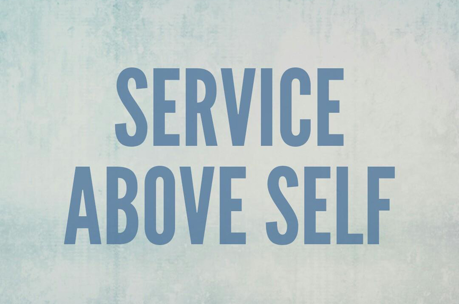 Like its parent organization, Rotary International, Interact believes in Service Above Self 