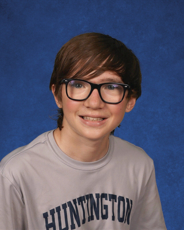  Huntington High School sophomore John Joyce IV.  