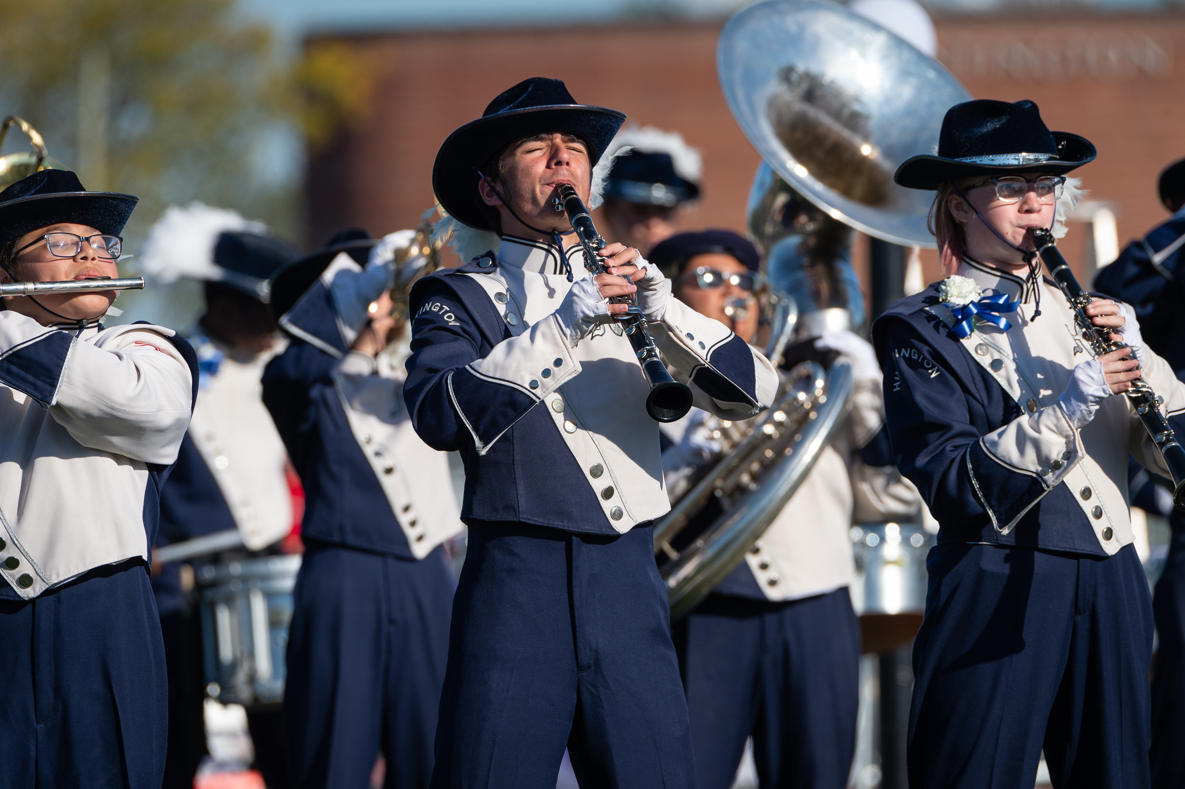  The Blue Devil marching band is prepping for its 2023 competitive season. (Darin Reed photo)  