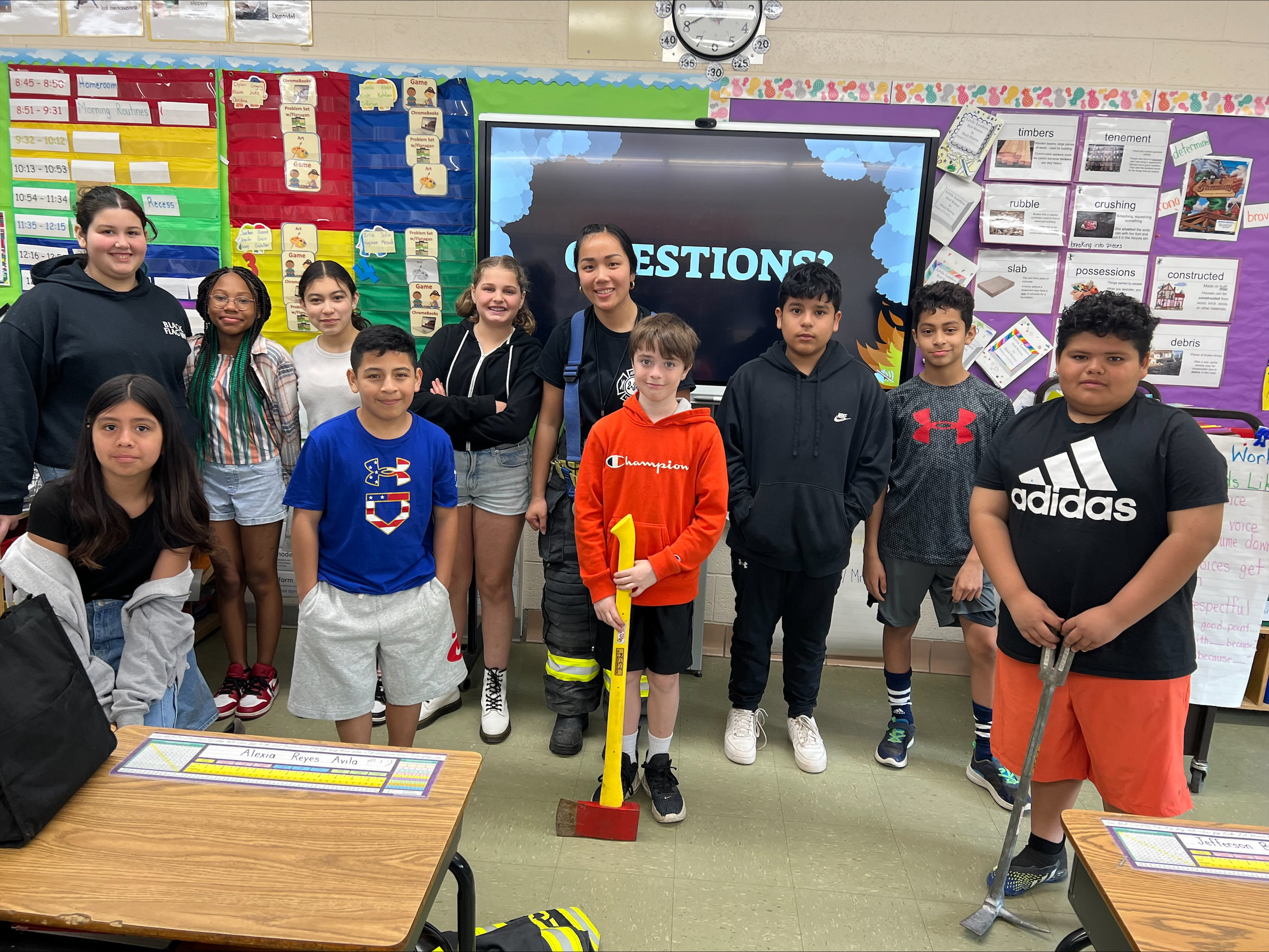  Woodhull's Career Day was fun for every student   