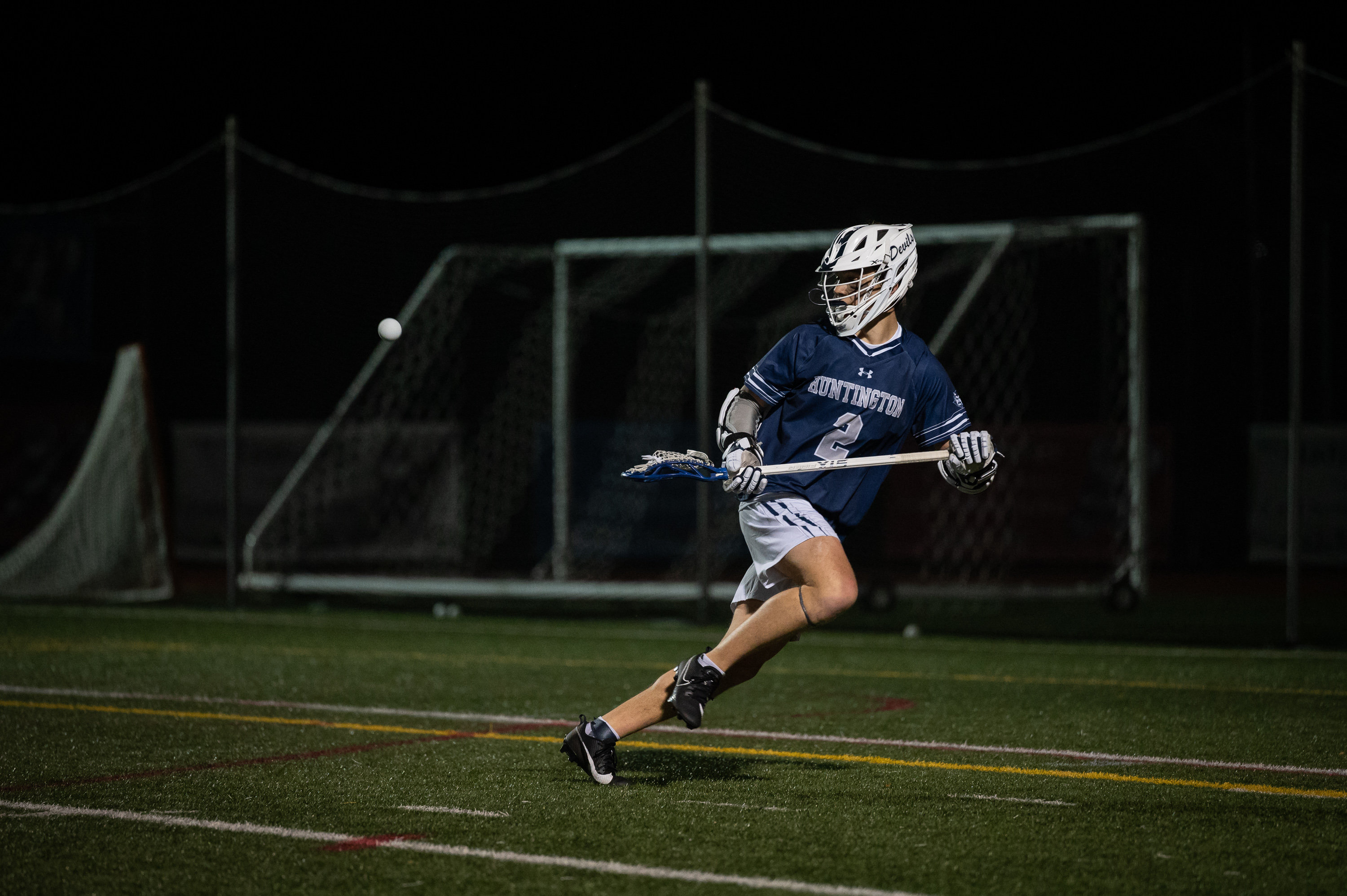  Junior Thomas Girimonti in action for the Blue Devils.   