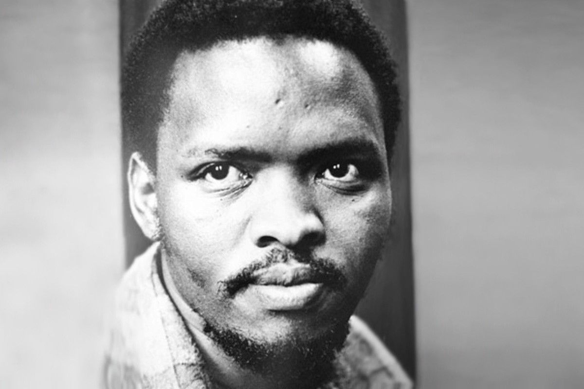 South African anti-apartheid activist Steve Biko.