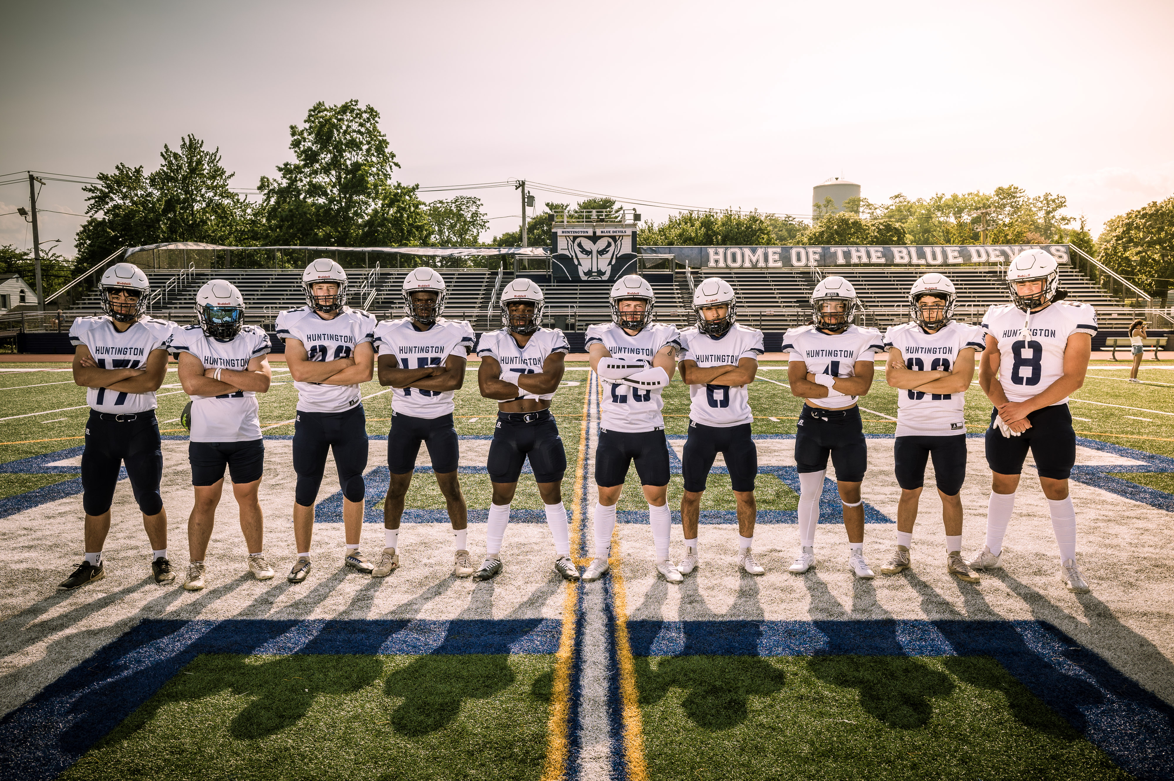  The Huntington High School football program is celebrating its 100th anniversary in 2023. (Darin Reed photo.)  