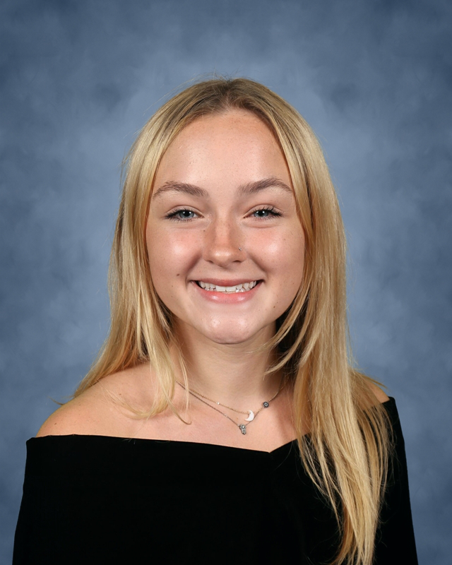  Chloe Northrup graduated a full year early from Huntington High School.  