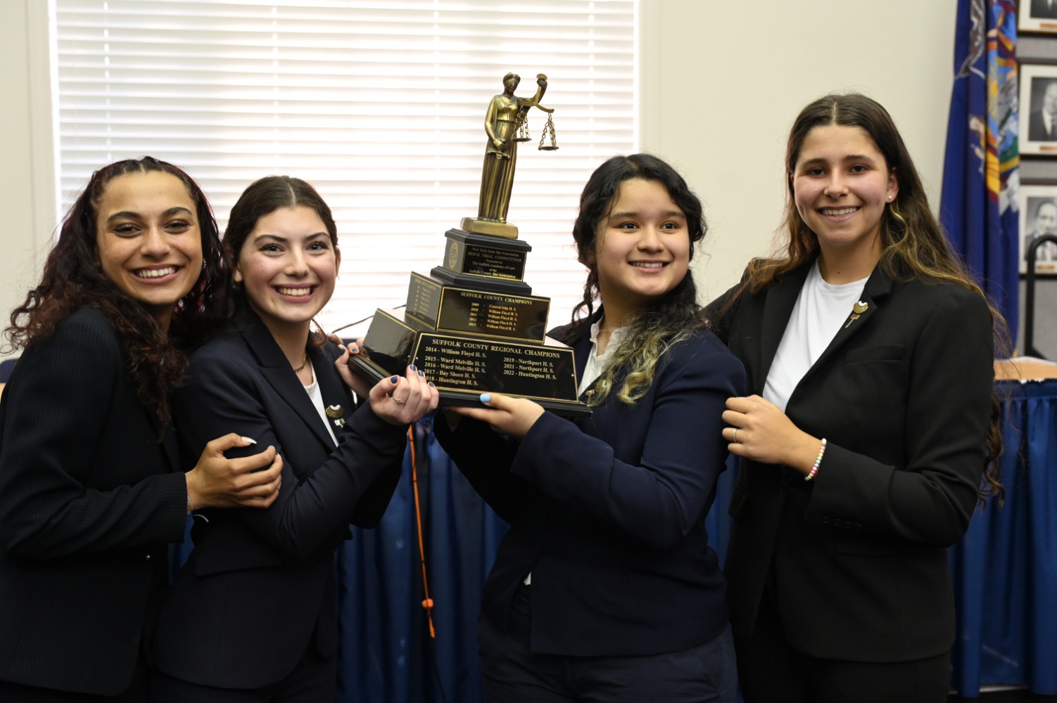  The Blue Devils were delighted to win their second consecutive county title last spring.  