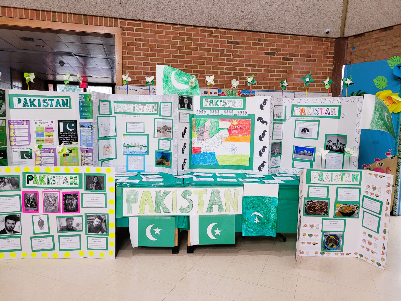  The displays at the first annual STEM Cultural Expo were sensational  