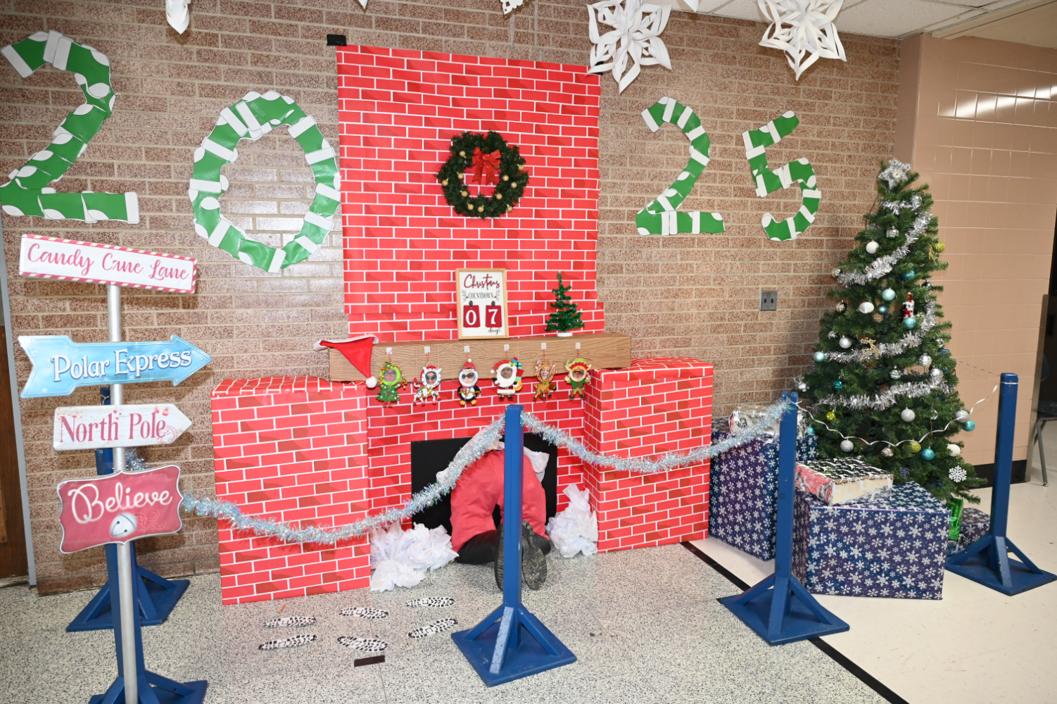  Students had fun creating the displays   
