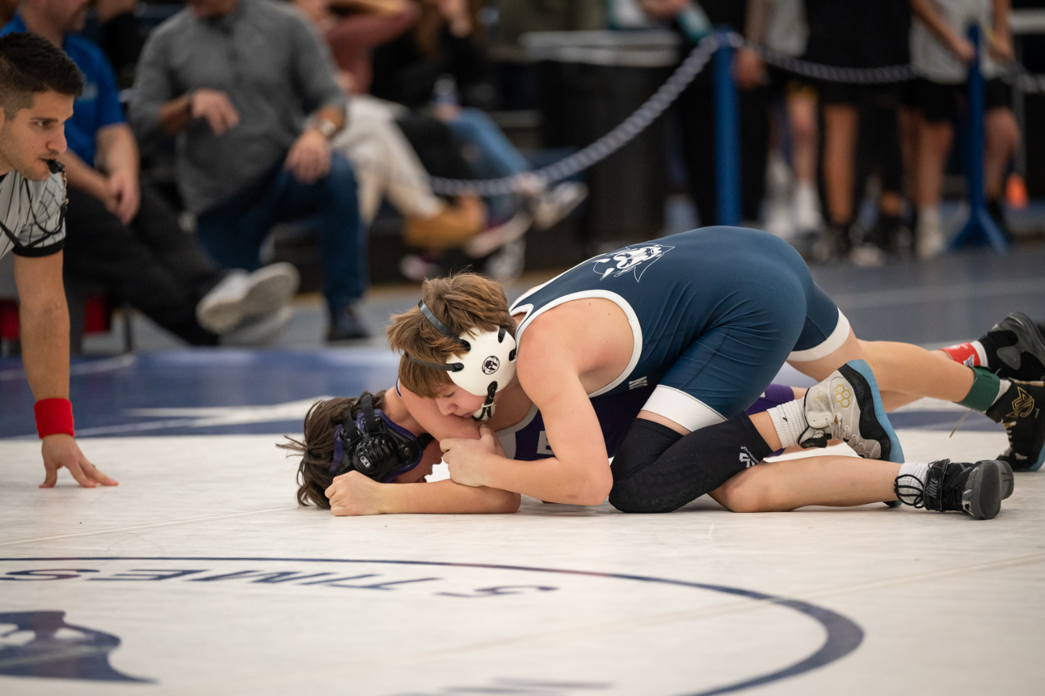  Eighth grader Christopher Granito was among Huntington's medal winners last Saturday. (Darin Reed photo.)  